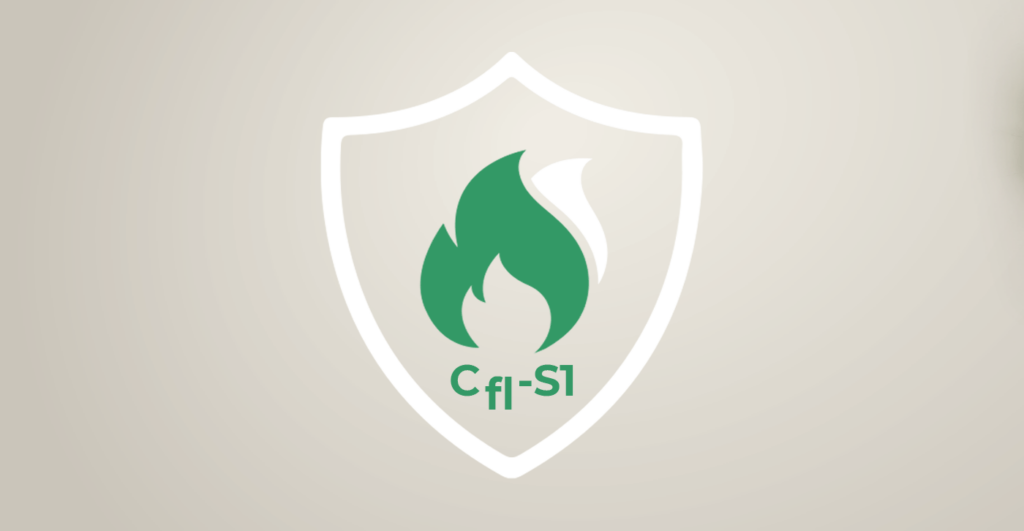 Césped artificial certificado CFL-S1