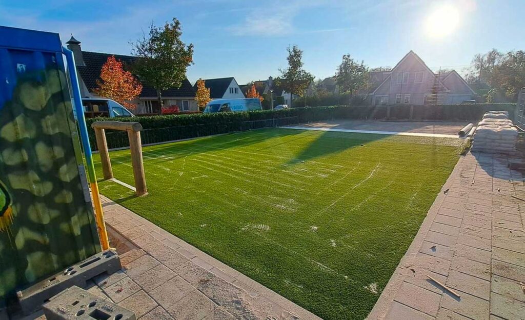 ONE-DNA artificial grass at school playground